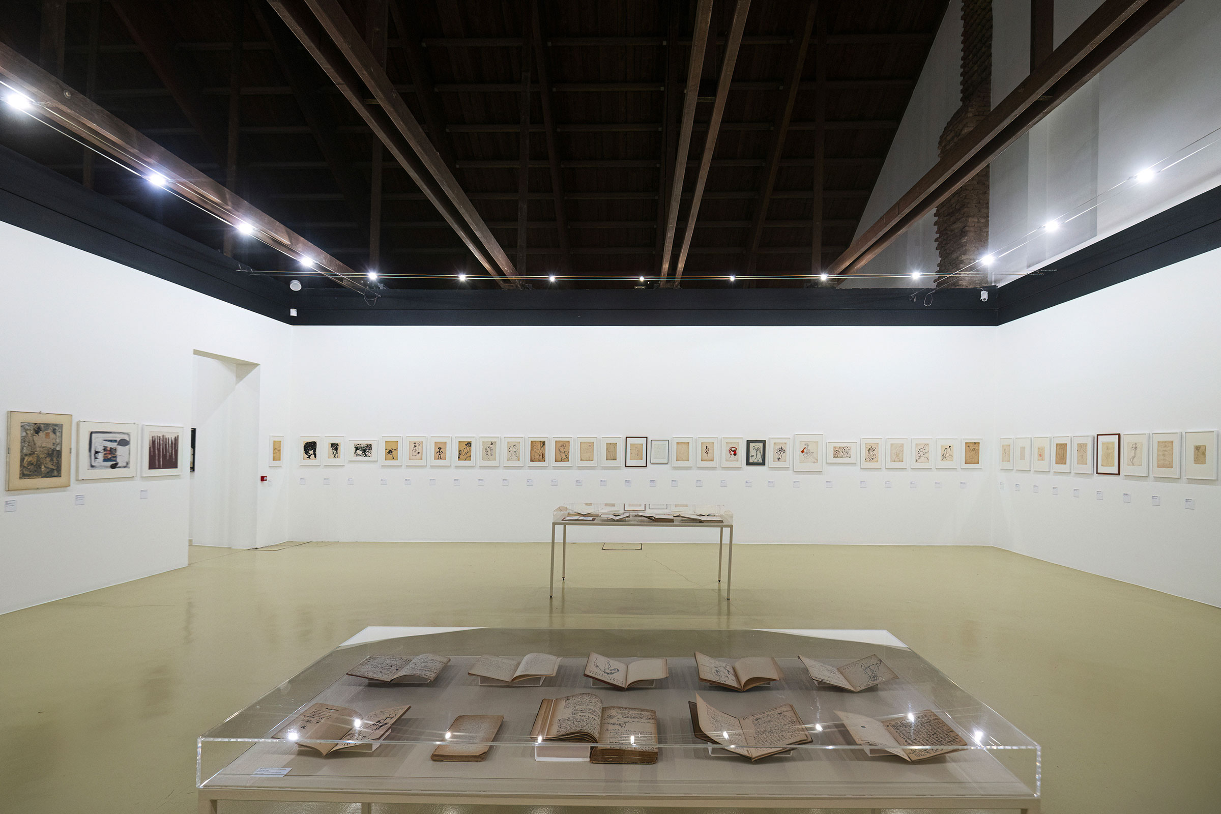 u0022Fabio Mauri. Esperimenti nella verifica del Male / Experiments in the verification of evilu0022, veduta espositiva